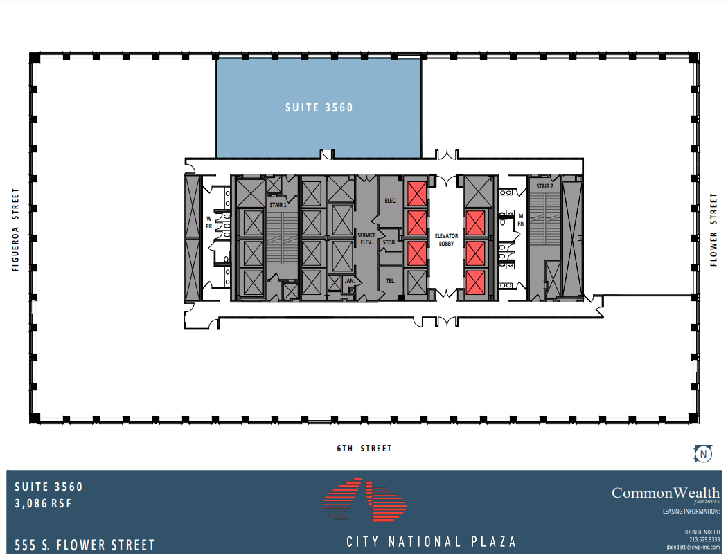 515 S Flower St, Los Angeles, CA for lease Floor Plan- Image 1 of 1