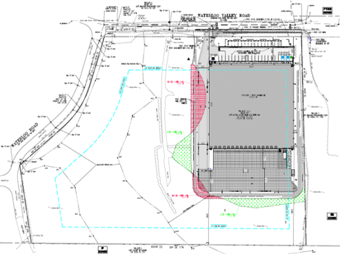 217-219 Waterloo Valley Rd. rd, Mount Olive, NJ for sale - Site Plan - Image 2 of 9