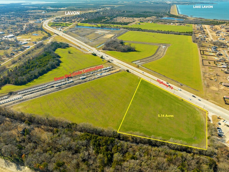 State Hwy 78, Lavon, TX for sale - Aerial - Image 2 of 4