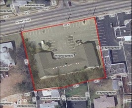 1622 E North St, Greenville, SC - Aerial  map view