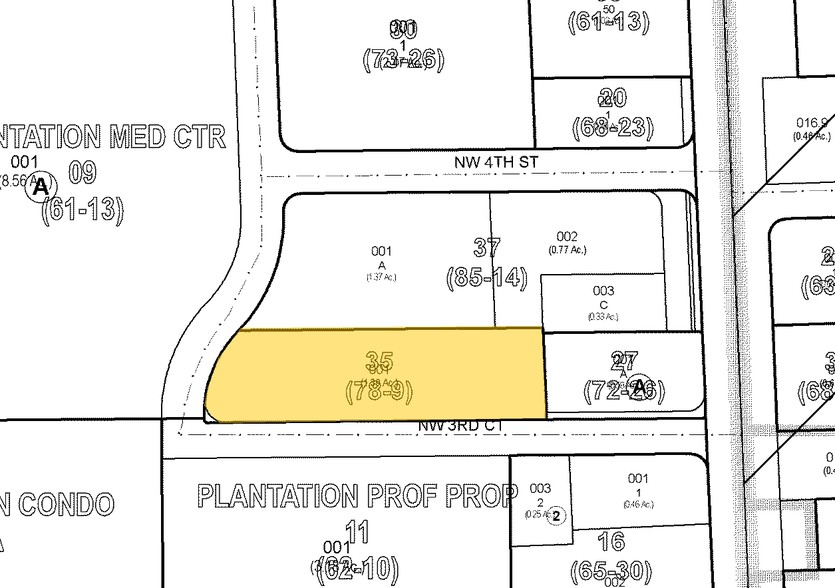 4101 NW 3rd Ct, Plantation, FL for lease - Plat Map - Image 2 of 65