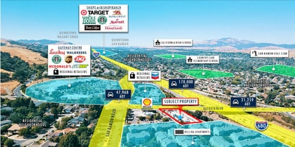 8931-8951 San Ramon Rd, Dublin, CA - AERIAL  map view - Image1
