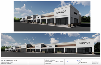 More details for 726-740 S Fleming St, Sebastian, FL - Retail for Lease