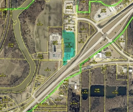 E Harper St, Poplar Bluff, MO - AERIAL  map view