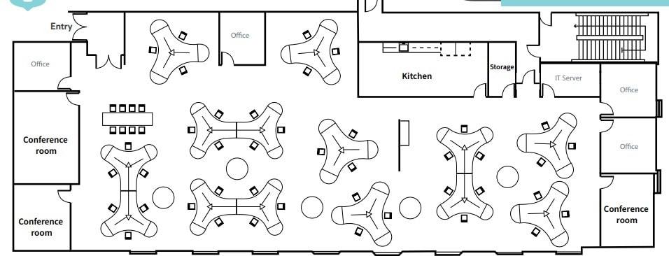 15378 Avenue of Science, San Diego, CA for lease Floor Plan- Image 1 of 4