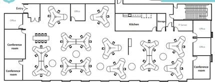 15378 Avenue of Science, San Diego, CA for lease Floor Plan- Image 1 of 4