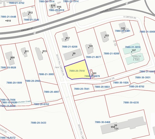 110 Carter Rd, Ashland, VA for sale - Plat Map - Image 2 of 2