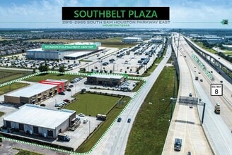 2955 S Sam Houston Pky E, Houston, TX for lease Aerial- Image 2 of 14
