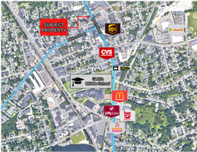 369 Main St, Wakefield, MA - AERIAL map view - Image1