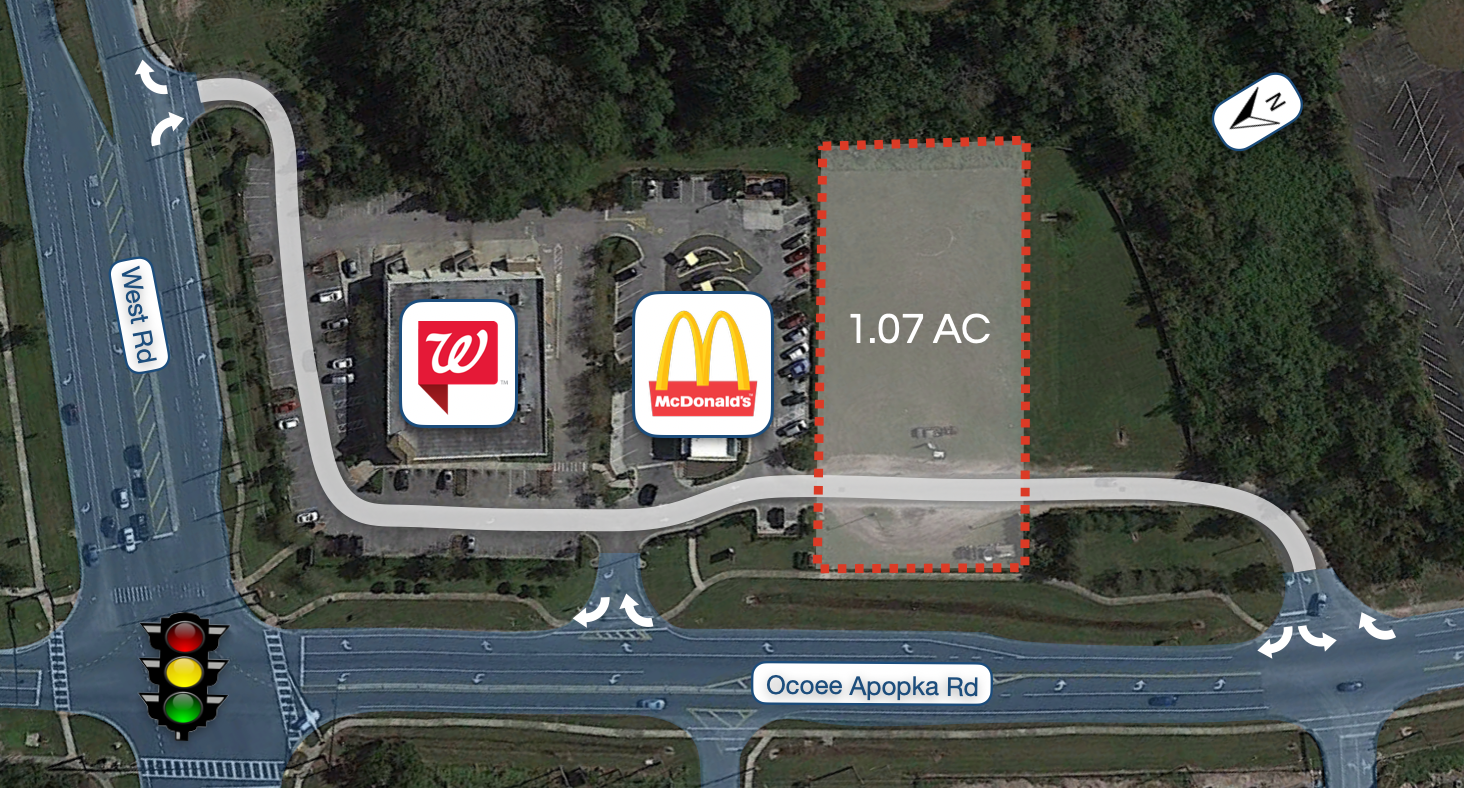 2251 Ocoee Apopka Rd, Ocoee, FL for lease Site Plan- Image 1 of 3