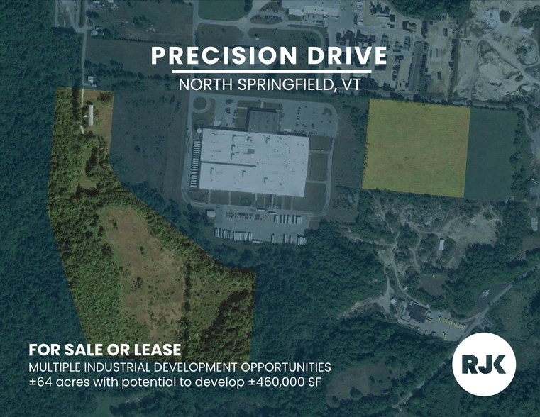 46 Precision Drive, North Springfield, VT for lease - Aerial - Image 1 of 2