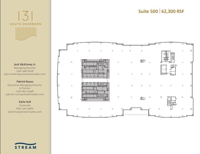 131 S Dearborn St, Chicago, IL for lease Floor Plan- Image 1 of 1