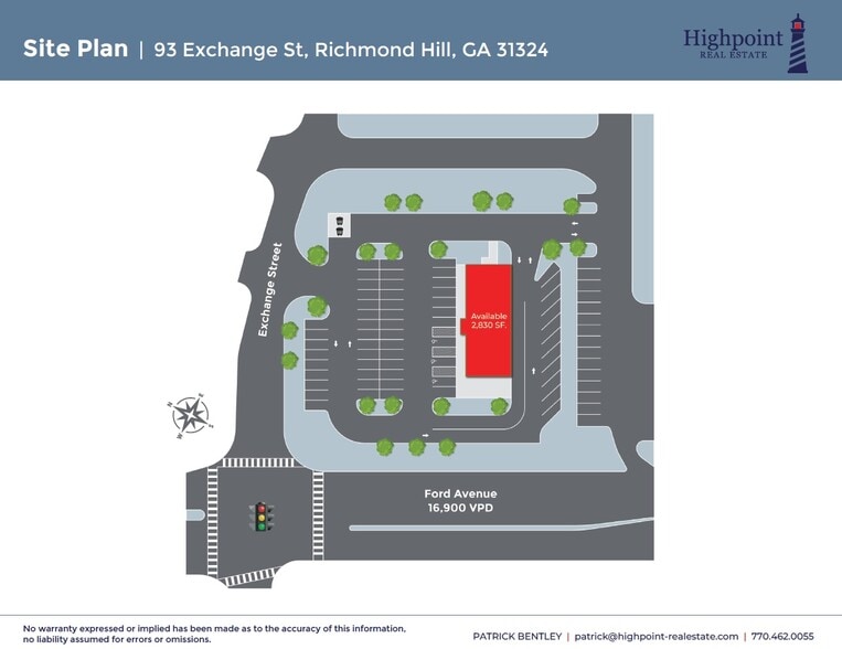 93 Exchange St, Richmond Hill, GA for lease - Site Plan - Image 3 of 9