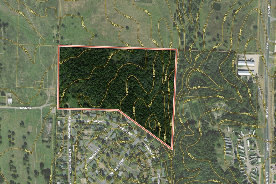 MacArthur Drive, Denison, TX for sale - Aerial - Image 2 of 4