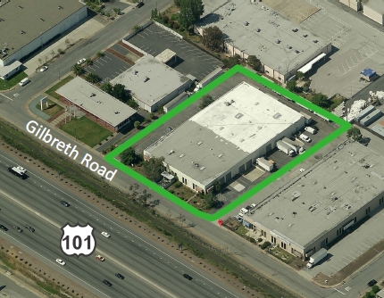 1616-1636 Gilbreth Rd, Burlingame, CA for lease - Aerial - Image 2 of 2