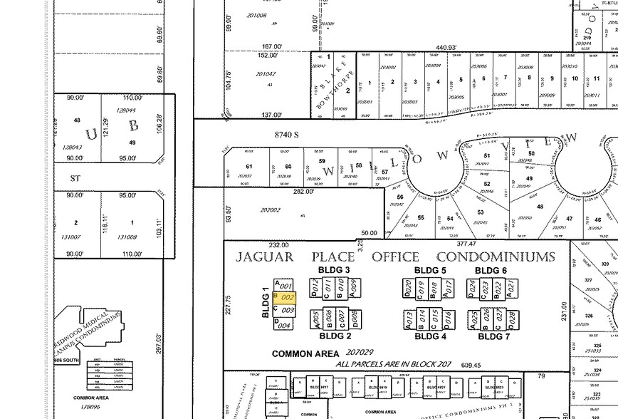 8813 S Redwood Rd, West Jordan, UT for sale - Plat Map - Image 2 of 11