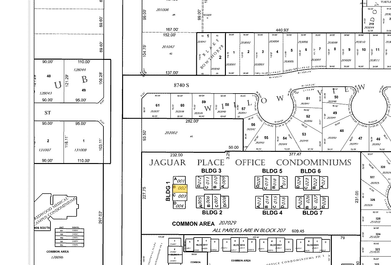 8813 S Redwood Rd, West Jordan, UT for sale Plat Map- Image 1 of 1