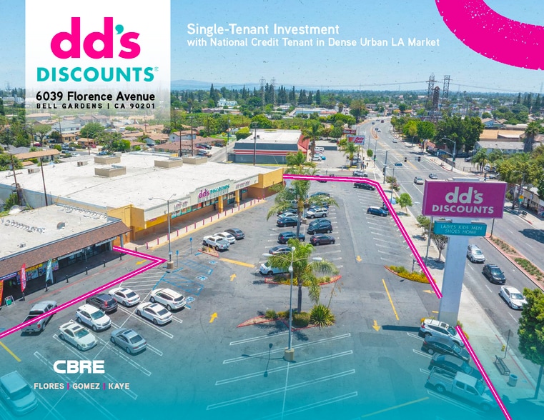6031-6039 Florence Ave, Bell Gardens, CA for sale - Building Photo - Image 1 of 6