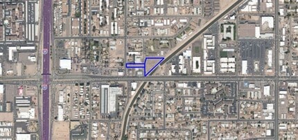 2220 W Indian School Rd, Phoenix, AZ - AERIAL  map view
