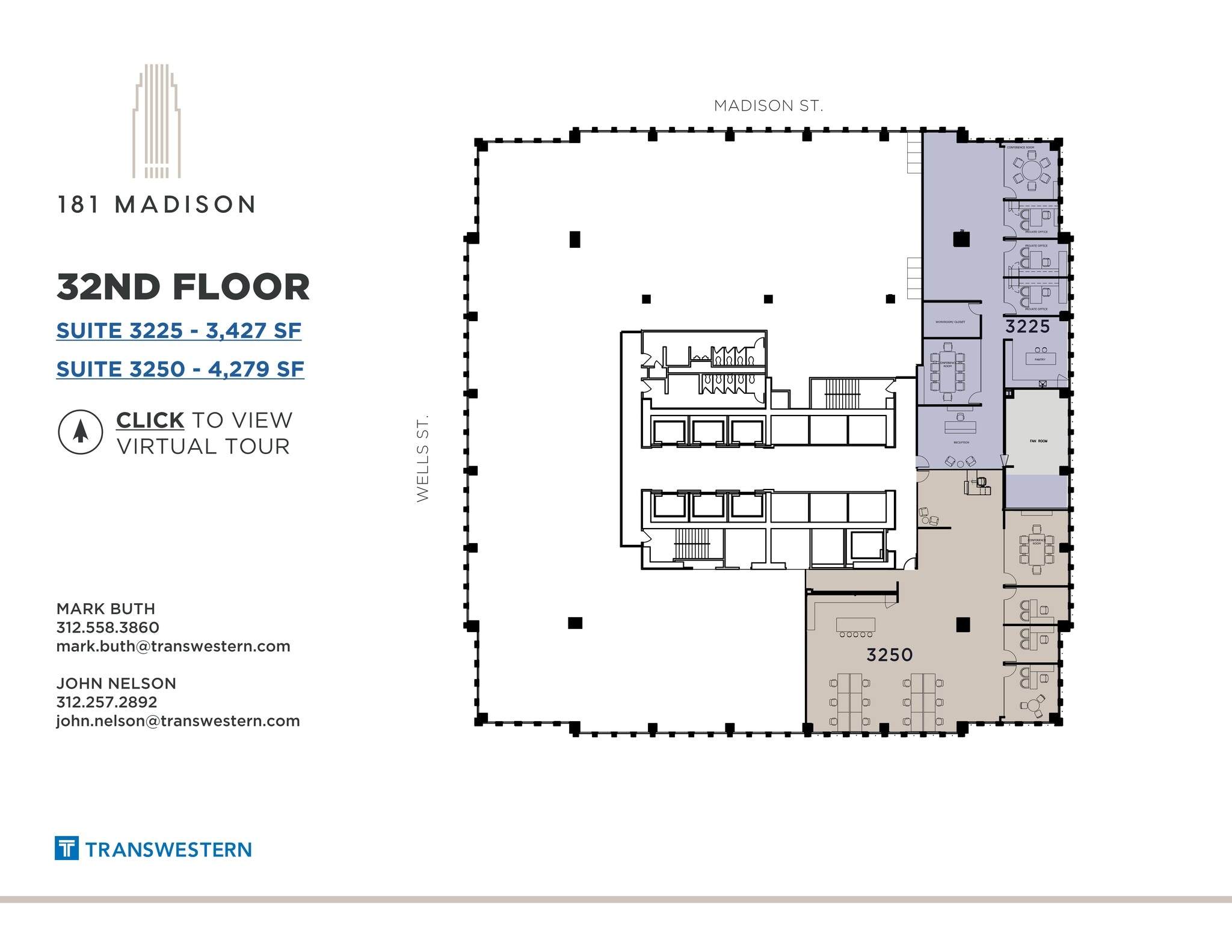 181 W Madison St, Chicago, IL for lease Site Plan- Image 1 of 2
