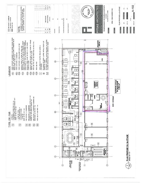 250 Av Dunbar, Mont-Royal, QC for lease - Floor Plan - Image 2 of 2