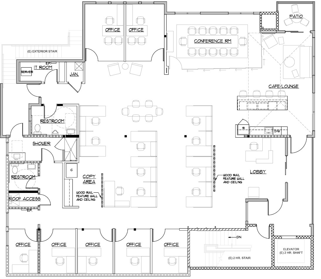 1532-1536 N Coast Highway 101, Encinitas, CA for lease Floor Plan- Image 1 of 11