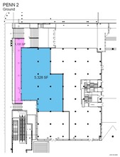 PENN 2, New York, NY for lease Floor Plan- Image 2 of 2