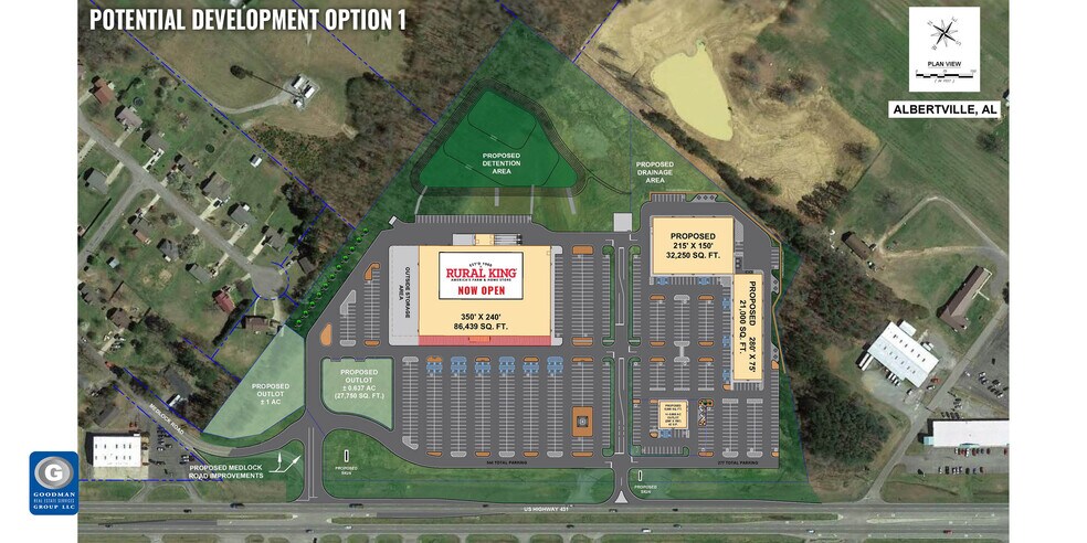 4340 Us-431 Hwy S, Albertville, AL for sale - Site Plan - Image 3 of 4