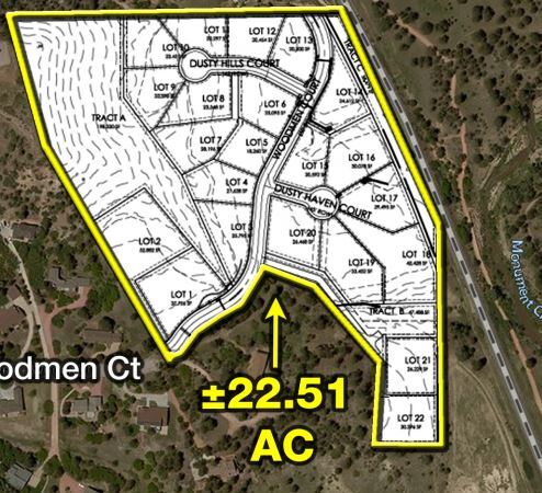 TBD Woodmen Ct & W Woodmen Rd, Colorado Springs, CO for sale - Building Photo - Image 1 of 4