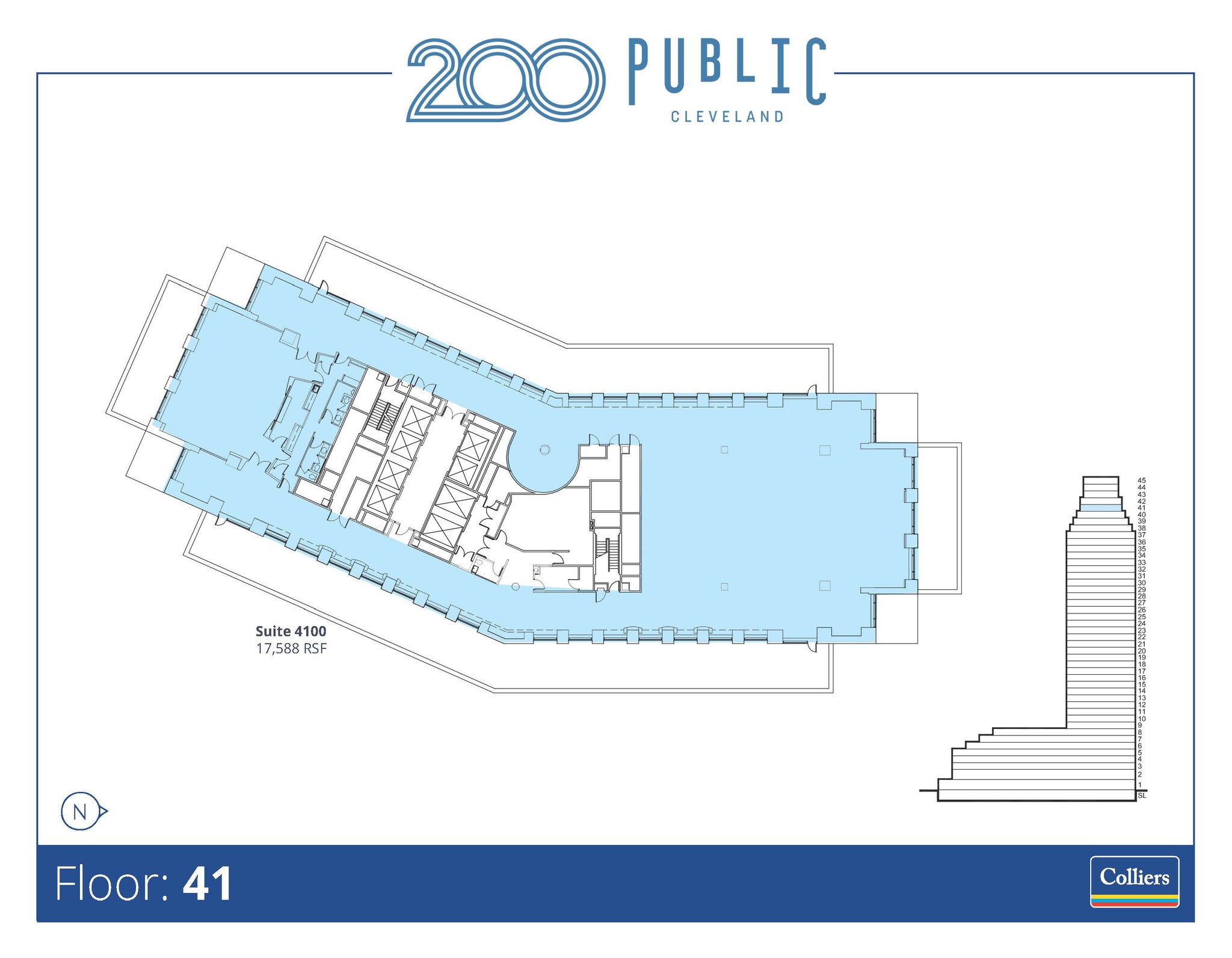 200 Public Sq, Cleveland, OH for lease Floor Plan- Image 1 of 1