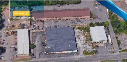 237 Ledyard St, Hartford, CT - AERIAL map view