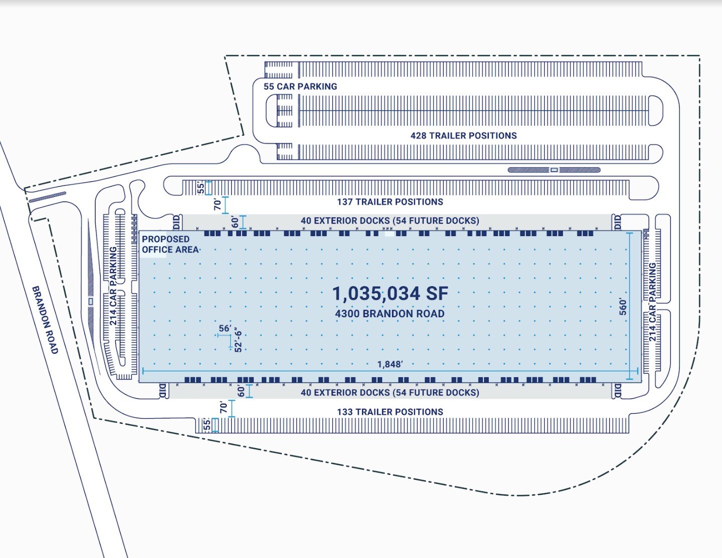 4300 N Brandon Rd, Elwood, IL for sale Site Plan- Image 1 of 1