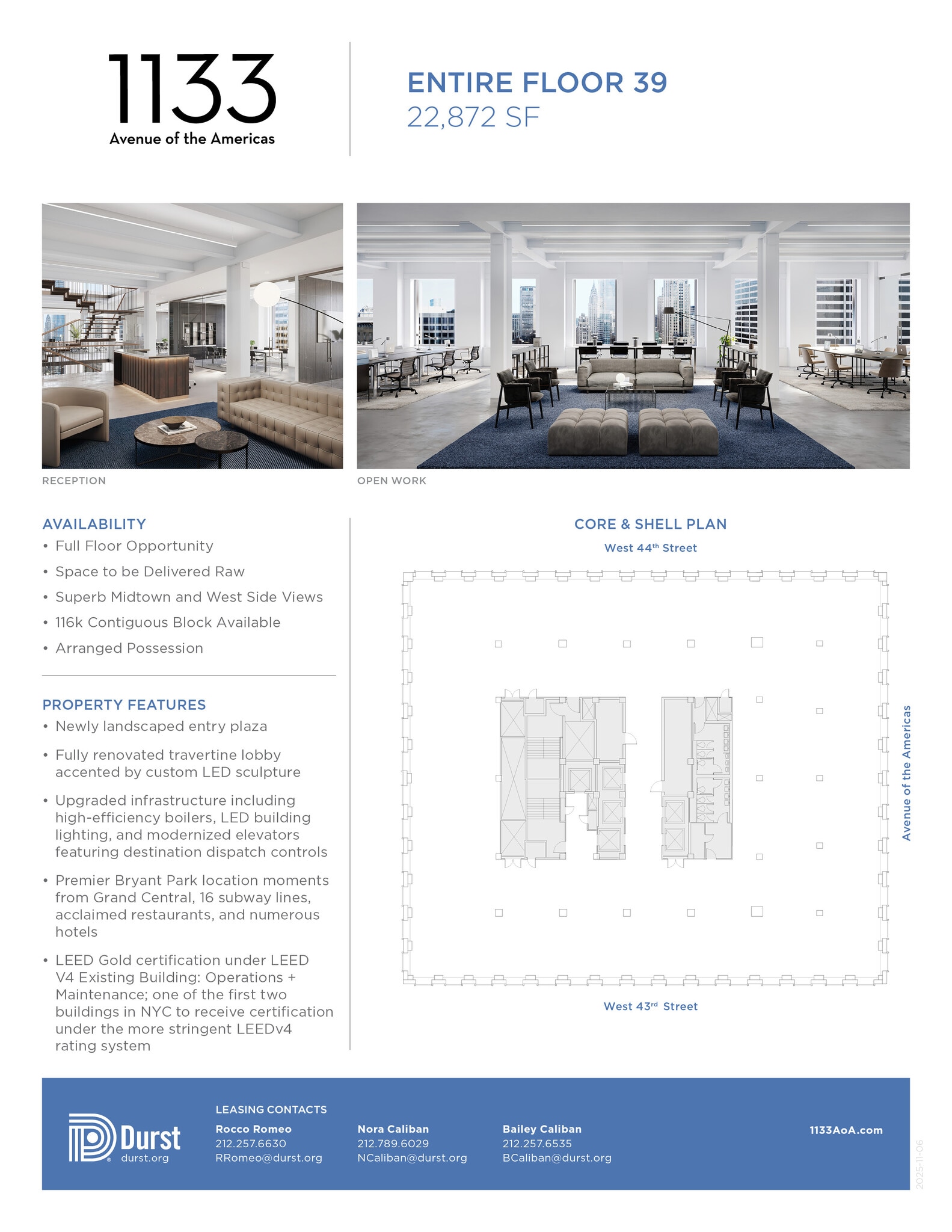 1133 Avenue of the Americas, New York, NY for lease Interior Photo- Image 1 of 1