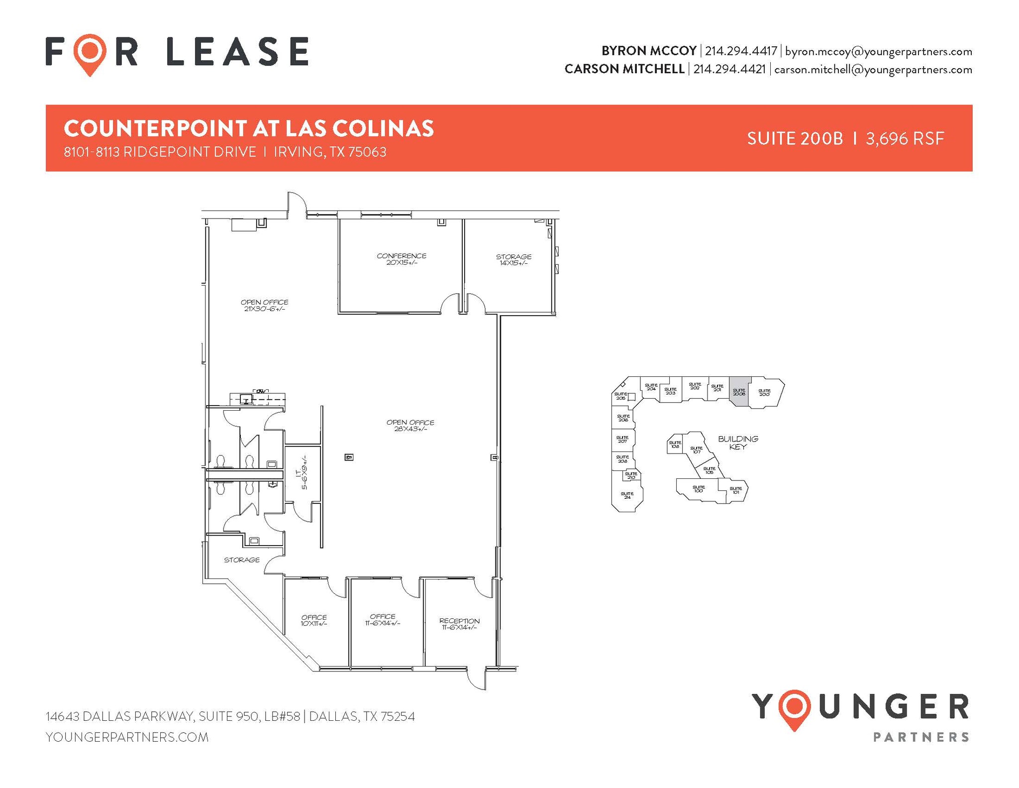 8101 Ridgepoint Dr, Irving, TX for lease Floor Plan- Image 1 of 2