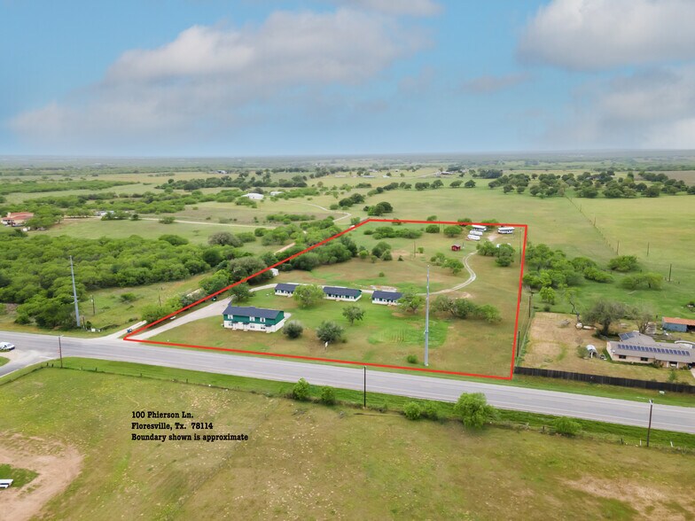 100 Phierson, Floresville, TX for sale - Aerial - Image 1 of 1