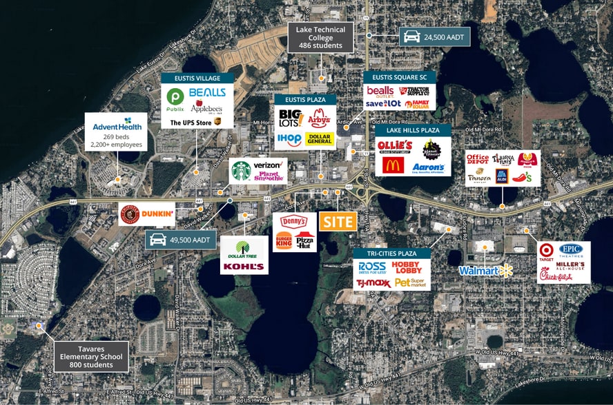 16160 US 441, Eustis, FL for sale - Aerial - Image 2 of 2