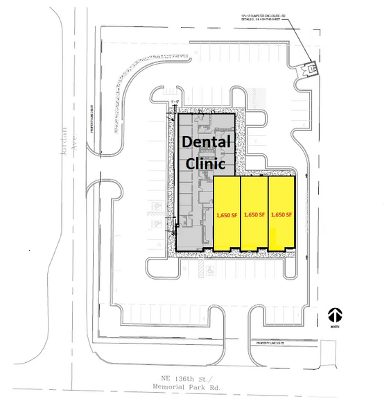 101 E Memorial Rd, Oklahoma City, OK for lease - Site Plan - Image 3 of 3