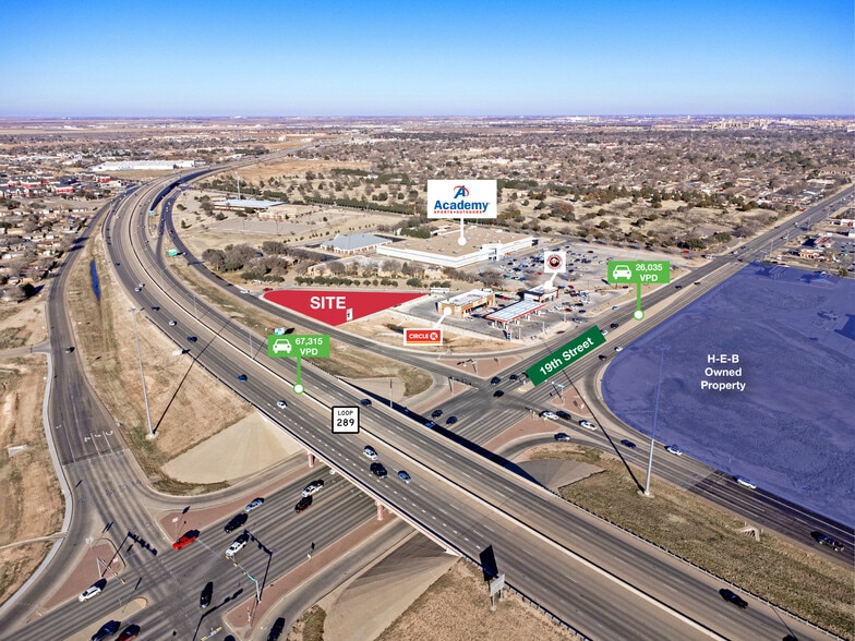 NEC 19th Street & W Loop 289, Lubbock, TX for sale - Building Photo - Image 1 of 8
