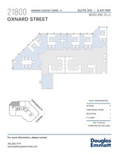 21800 Oxnard St, Woodland Hills, CA for lease Floor Plan- Image 1 of 1