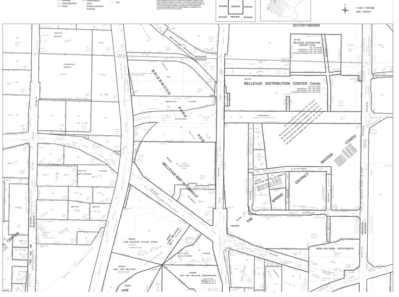 11711 NE 12th St, Bellevue, WA for lease - Plat Map - Image 2 of 22