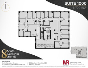 8 S Michigan Ave, Chicago, IL for lease Floor Plan- Image 1 of 10