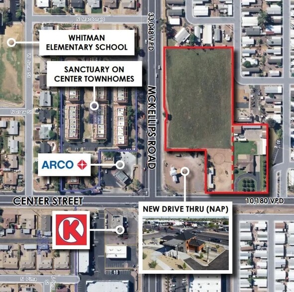 36 W McKellips Rd, Mesa, AZ for sale - Aerial - Image 2 of 3