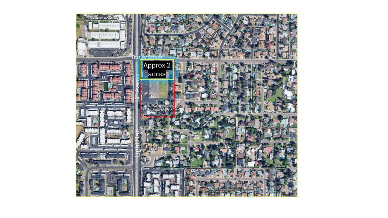 8301 N 19th Ave, Phoenix, AZ for sale Aerial- Image 1 of 5