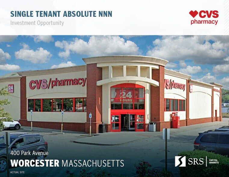 394400 Park Ave, Worcester, MA 01610 CVS Approx 11yrs Abs NNN