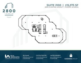 2800 N Central Ave, Phoenix, AZ for lease Floor Plan- Image 1 of 1