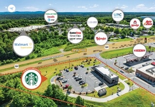 4763 Hickory Blvd, Granite Falls, NC - AERIAL map view