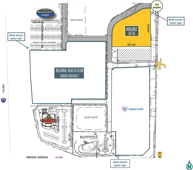 Drexel Ave, Oak Creek, WI for sale - Building Photo - Image 2 of 3