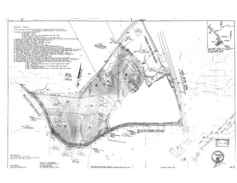 0 Bucktown rd, Hughesville, MD for sale - Site Plan - Image 2 of 2