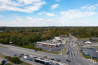 3583-3593 S Dixie Hwy, Franklin, OH - aerial  map view