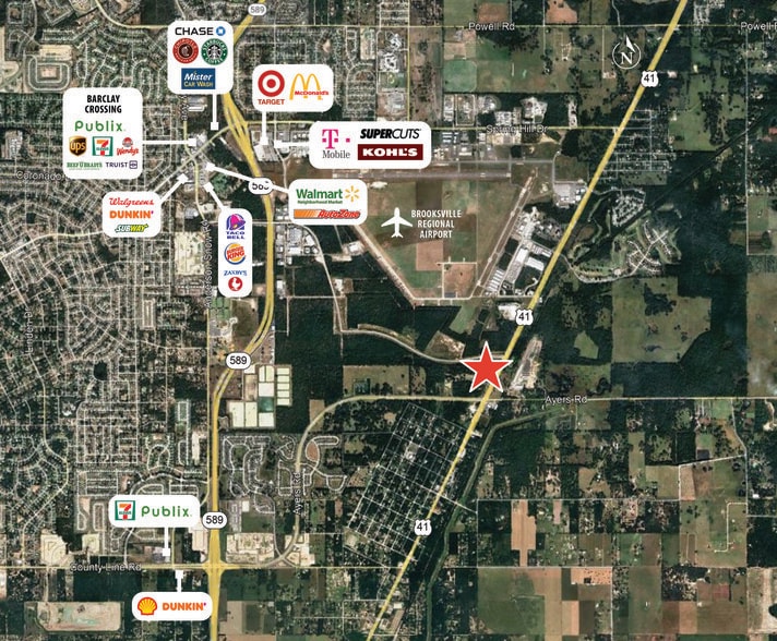 Broad Street US 41, Brooksville, FL for sale - Building Photo - Image 2 of 9